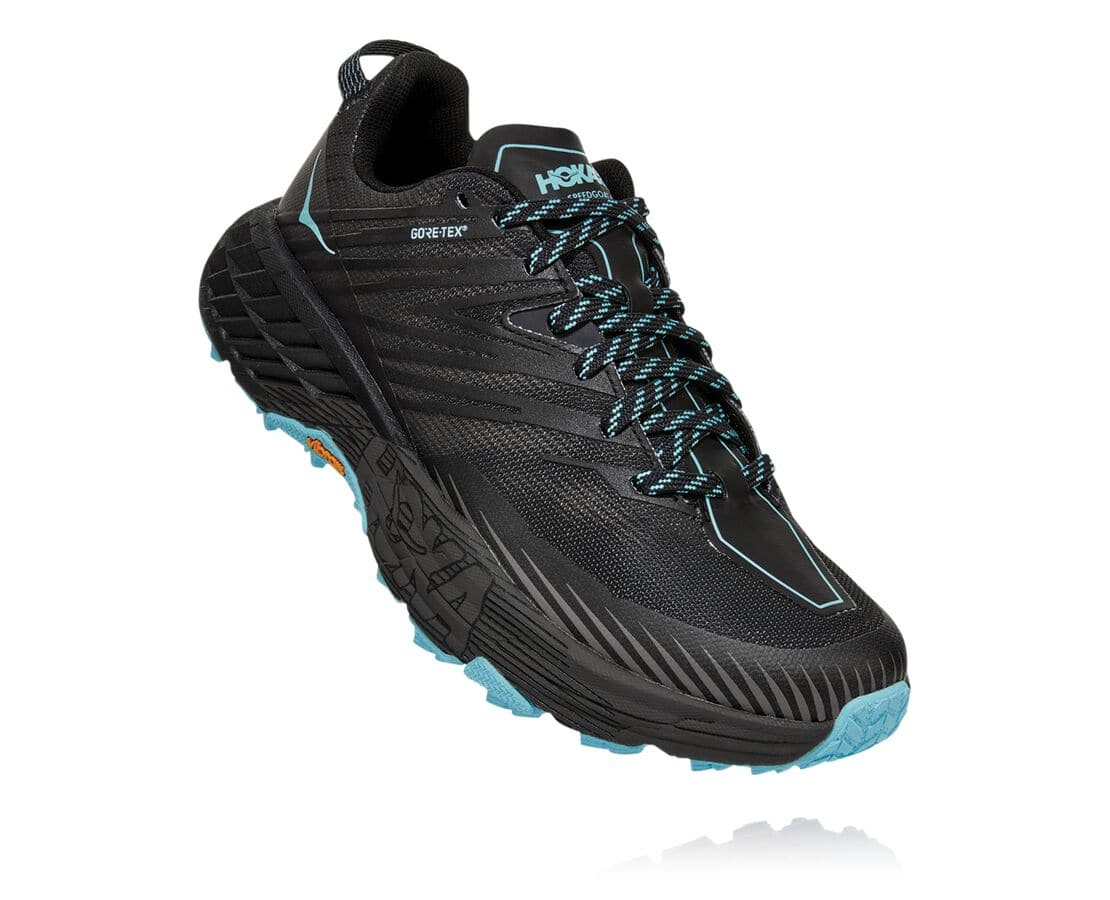 Dámské Trailové Běžecké Boty Hoka One One Speedgoat 4 Gore-Tex Tmavě Šedé Výprodej,LAJTI-5637